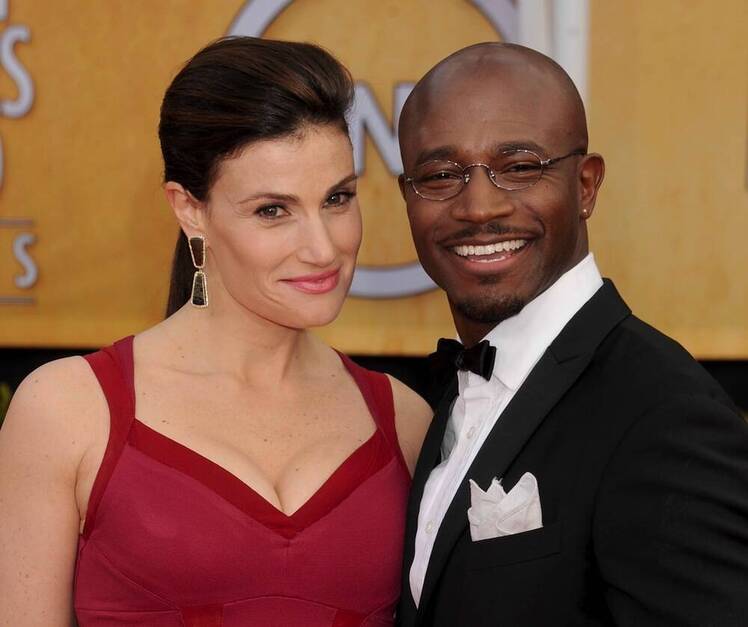 Taye diggs idina menzel split
