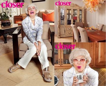 Carol channing at home