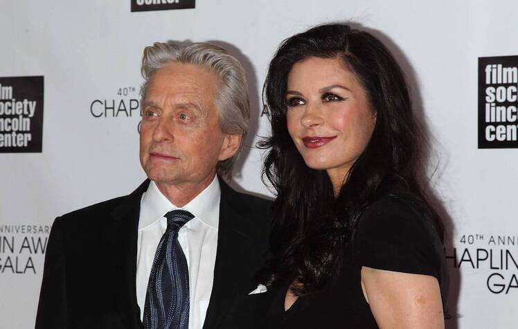 Michael douglas catherine zeta jones taking it slow