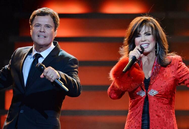 Donny Osmond Marie Osmond