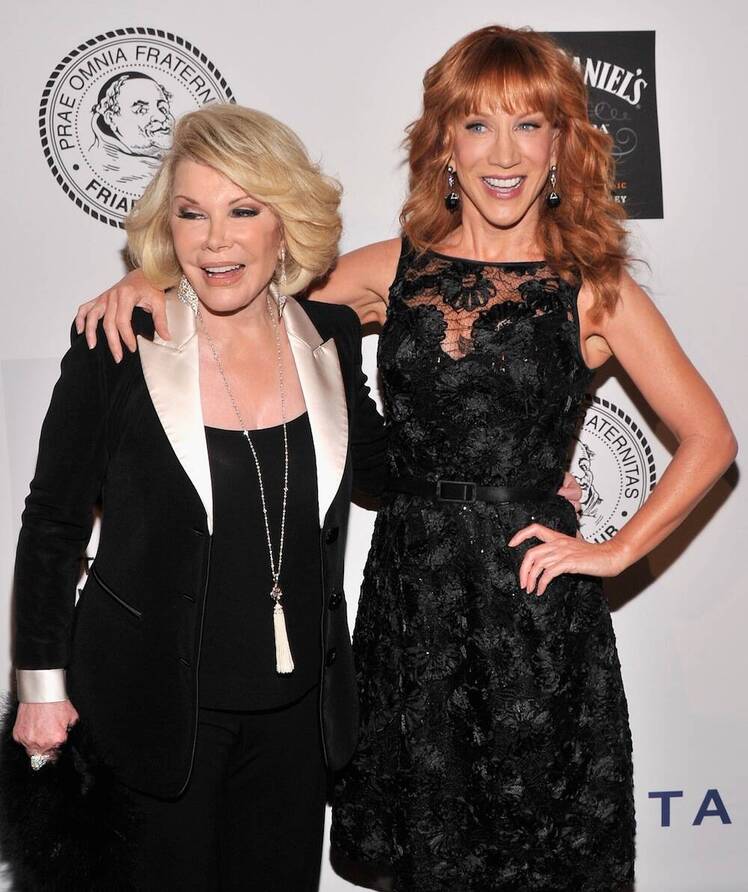 Kathy griffin addresses joan rivers rumors