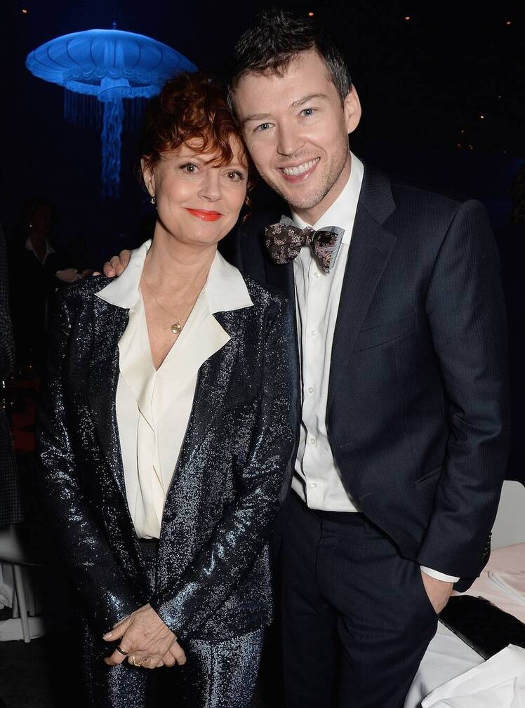 Susan sarandon on much younger beau
