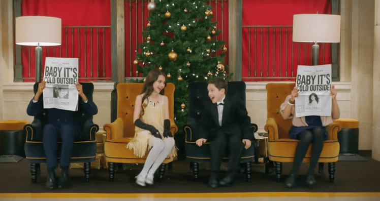 Idina menzel michael buble video