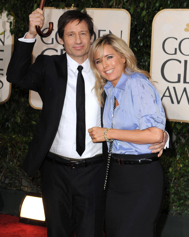 tea leoni and david duchovny