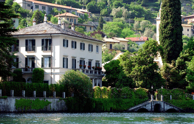 george clooney's lake como house george clooney's lake como house