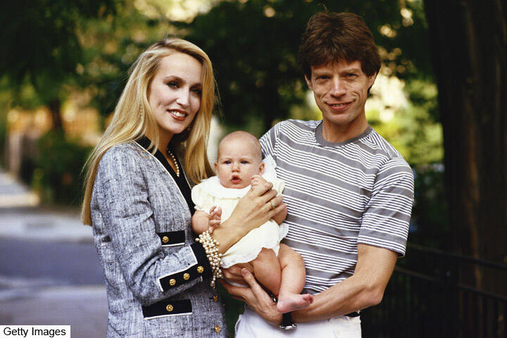 mick jagger and jerry hall