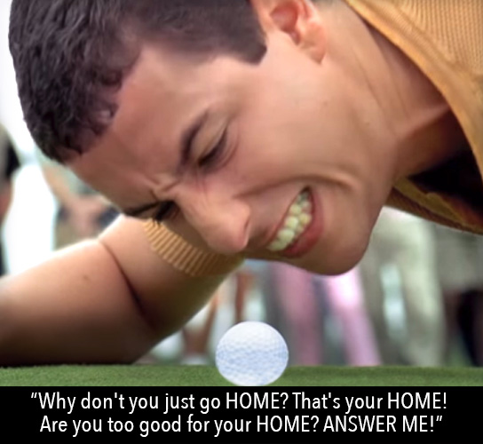 The Most Memorable 'Happy Gilmore' Quotes