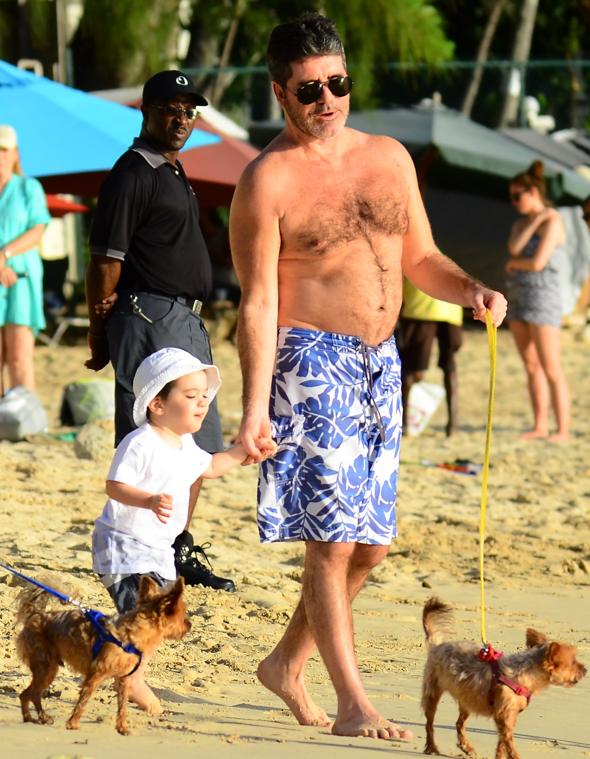 Simon Cowell Hits The Beach With His Adorable Son Eric — See The Pics Closer Weekly