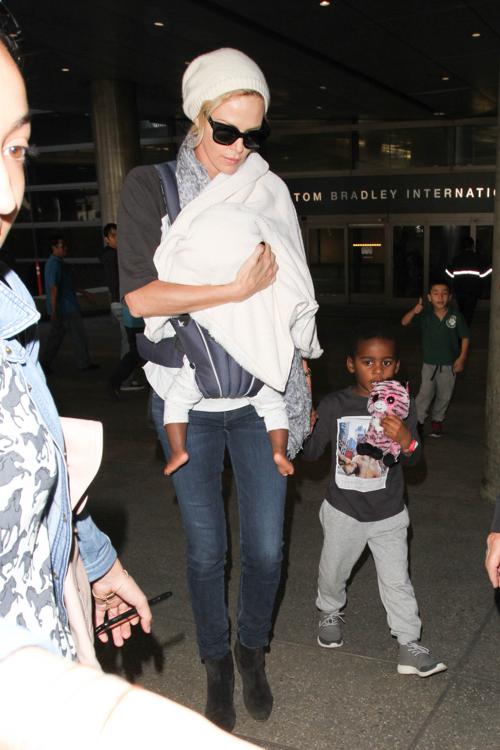 Charlize Theron Steps Out With Her Son And Newly Adopted Daughter — See The Pics Closer Weekly