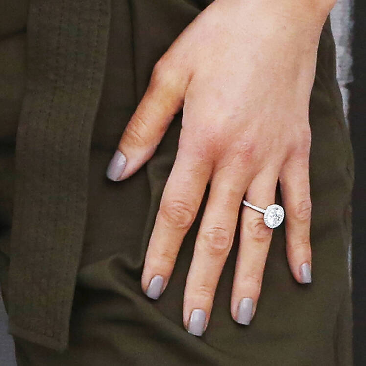 maria menounos engagement ring getty images