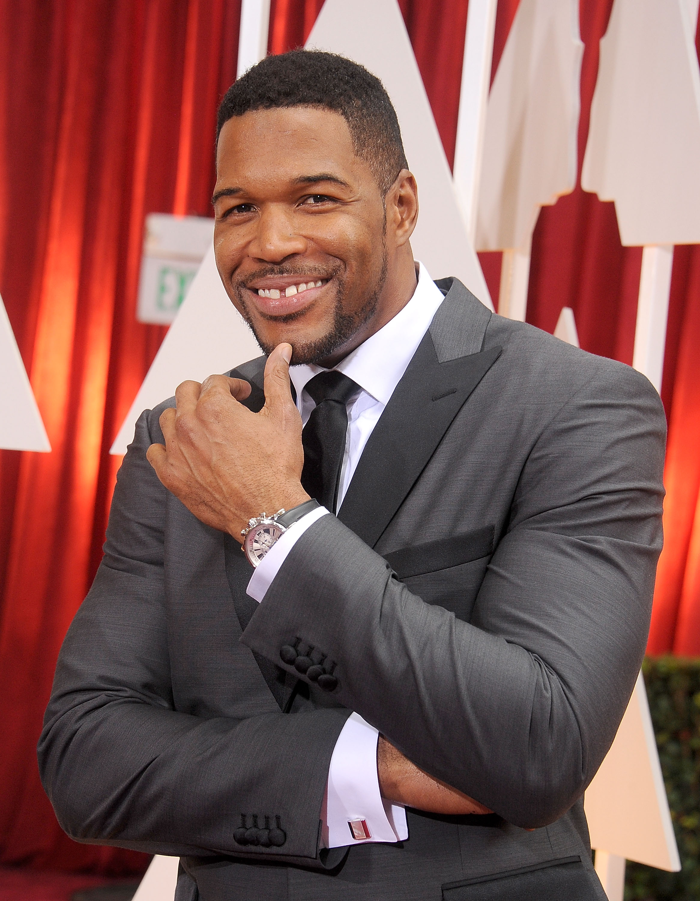 michael strahan wrist watch