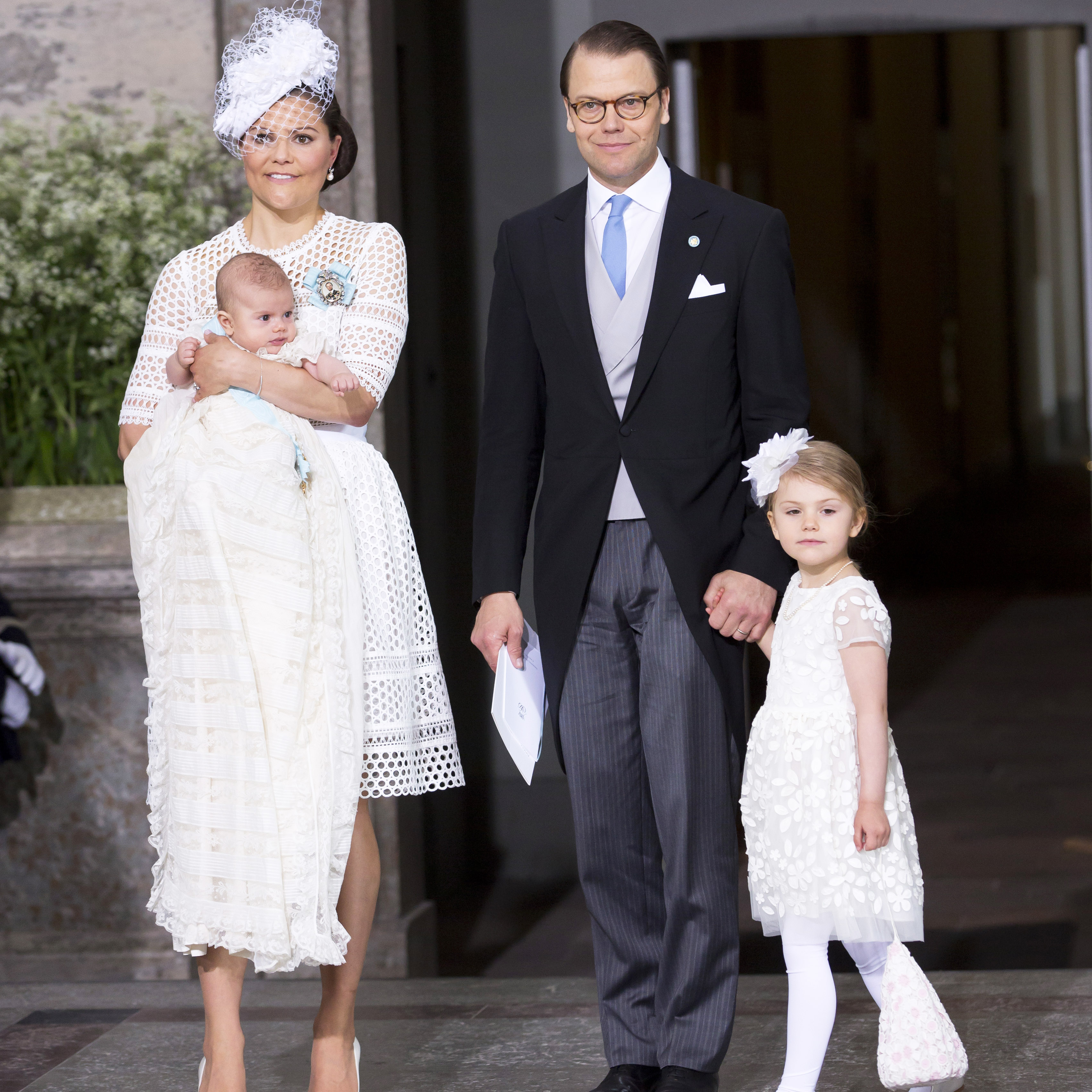 Princess Victoria of Sweden Shows Off Baby Son Prince Oscar at His ...