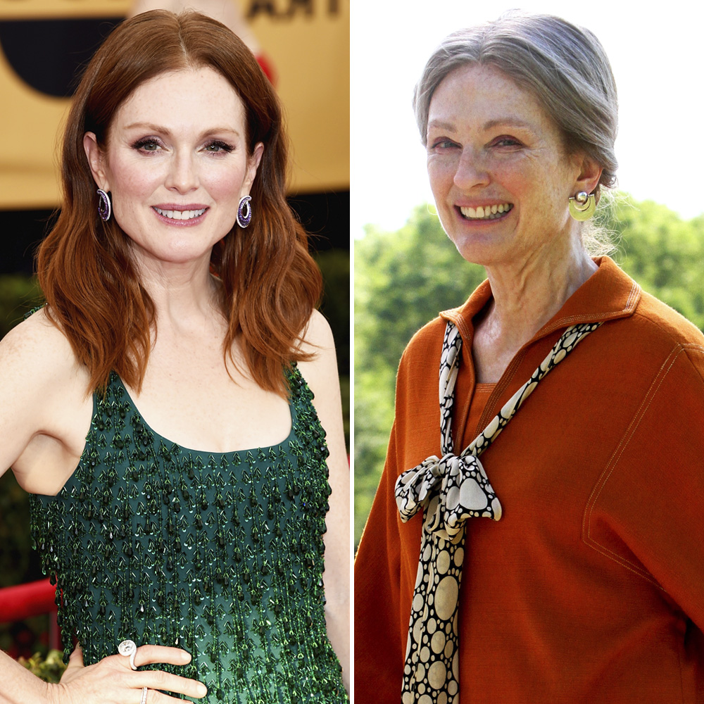 Julianne Moore Looks Nearly Unrecognizable on Her New Movie Set — See