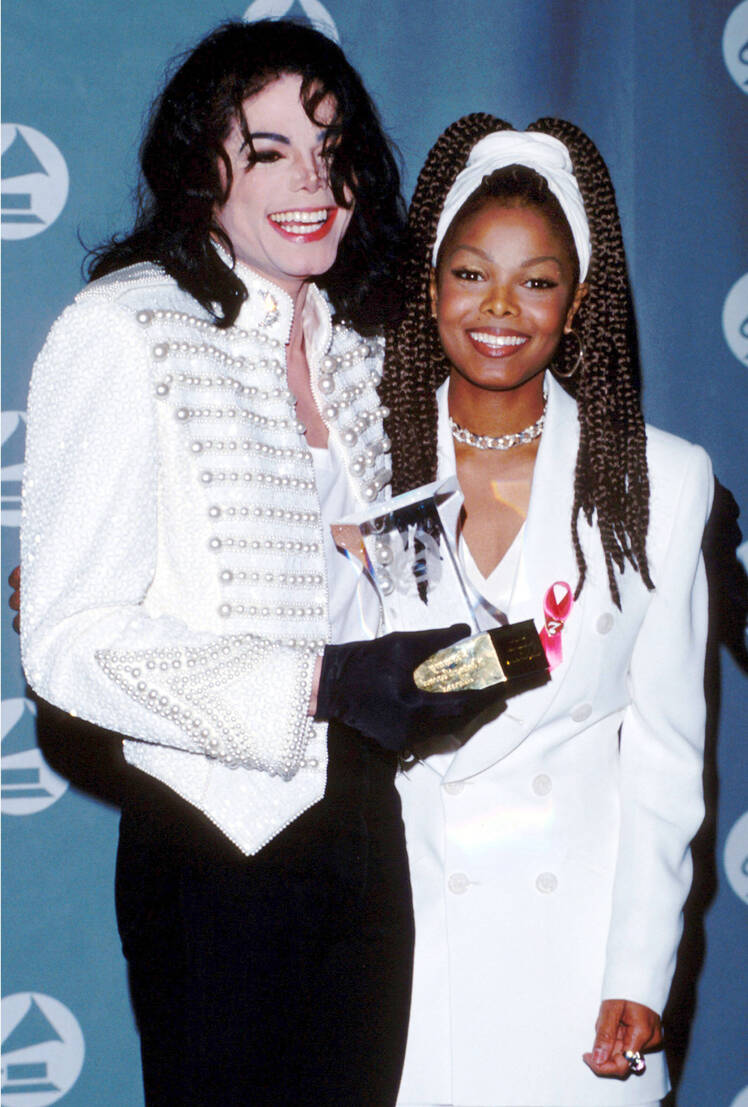 janet jackson michael jackson getty images