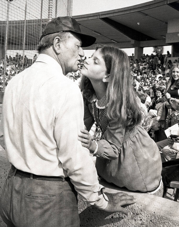 john wayne daughter getty images