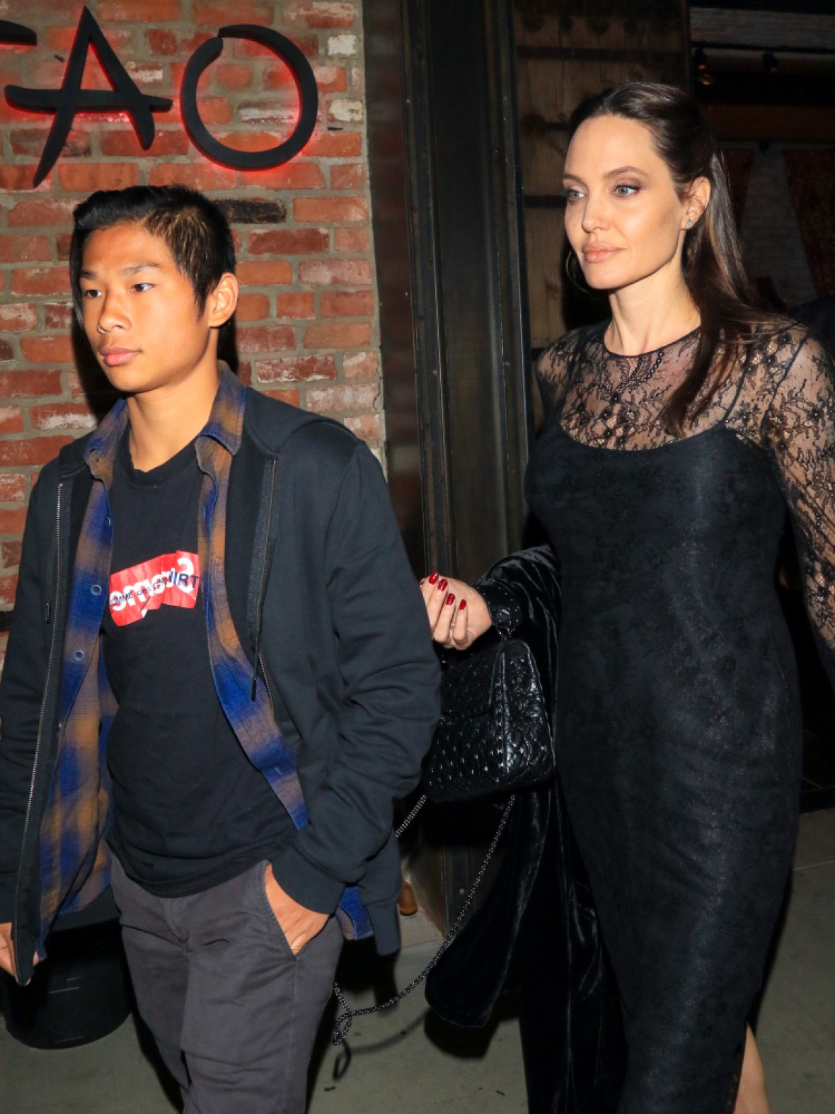 Angelina Jolies Son Pax Looks All Grown Up During Mothers Day Outing
