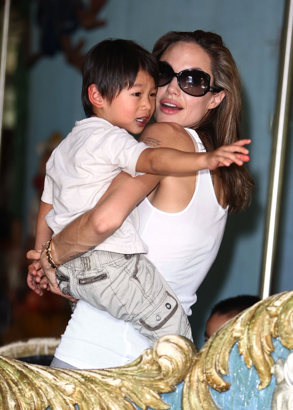 Angelina Jolie enjoys valuable family moments in NYC with son Pax