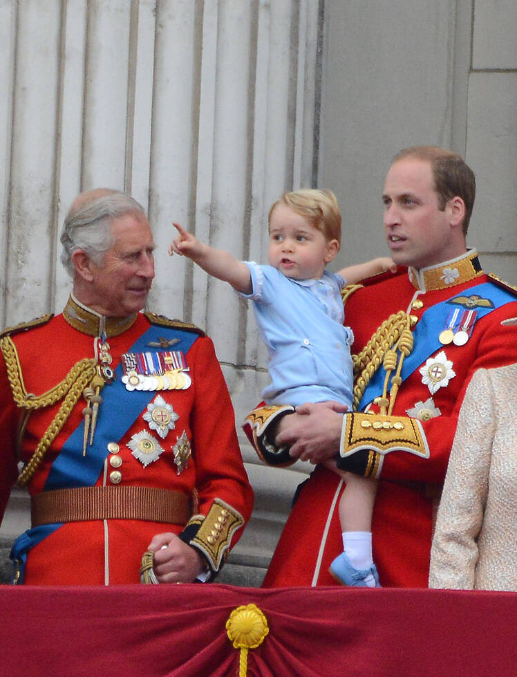 prince charles prince george getty images