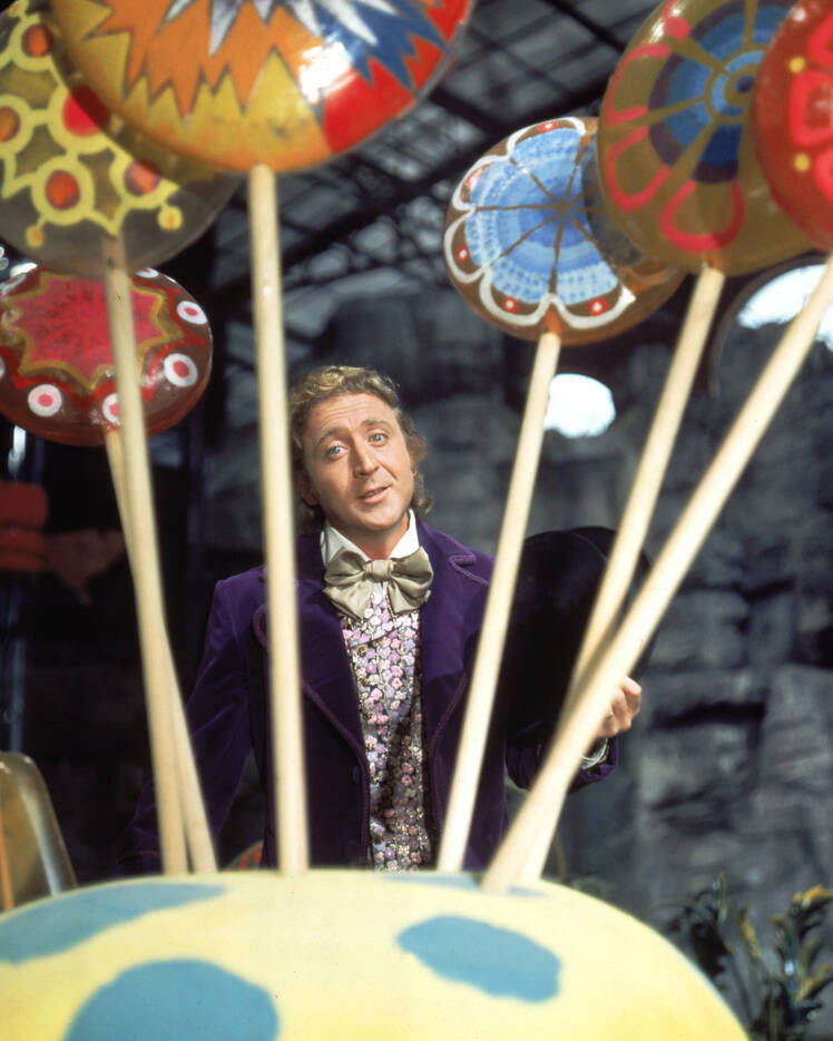 gene wilder willy wonka getty images