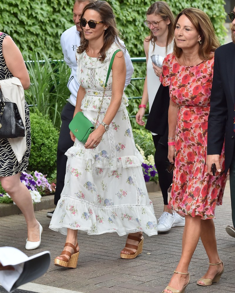 Pippa Middleton and Carole Middleton Excluded From Royal Box at Wimbledon
