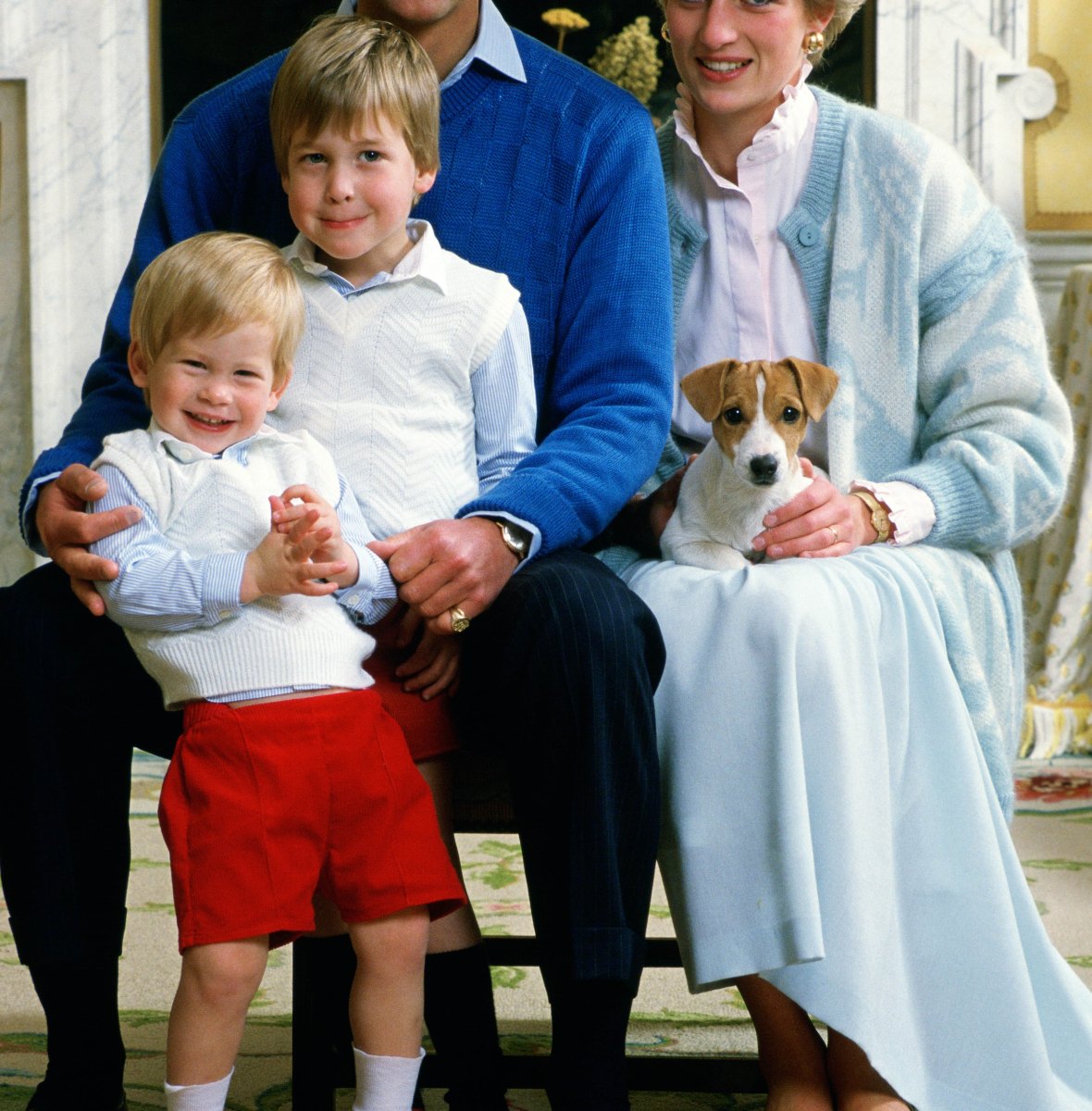 Princess Diana Family Photo