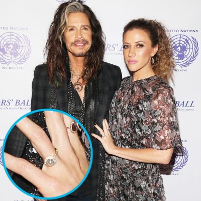 Steven Tyler Is Rumored to Be Engaged to Much-Younger Girlfriend Aimee  Preston