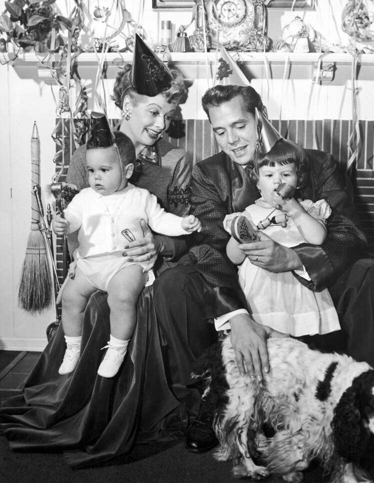 lucille ball and desi arnaz family