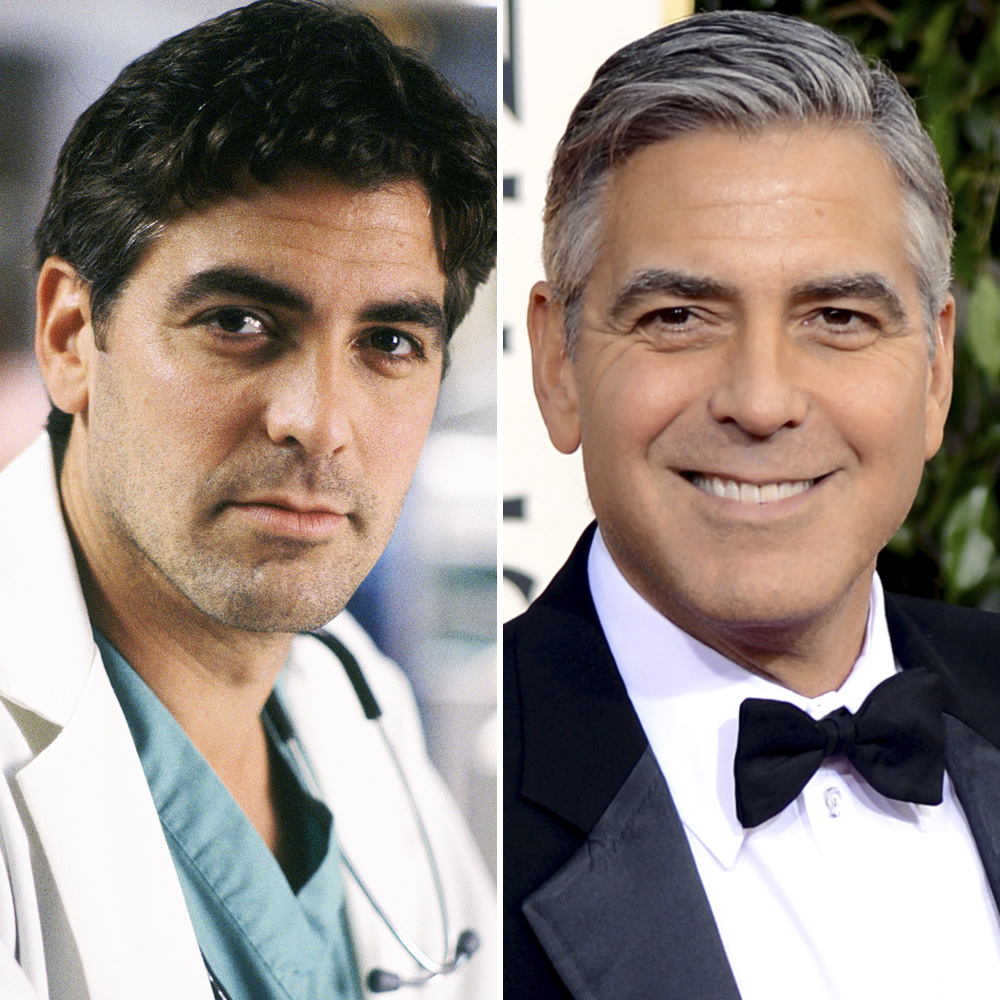 George Clooney Then And Now