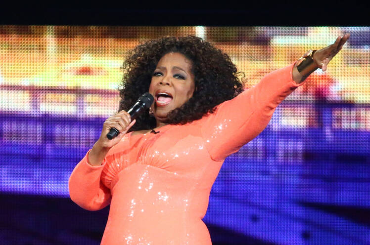 How did oprah winfrey become famous