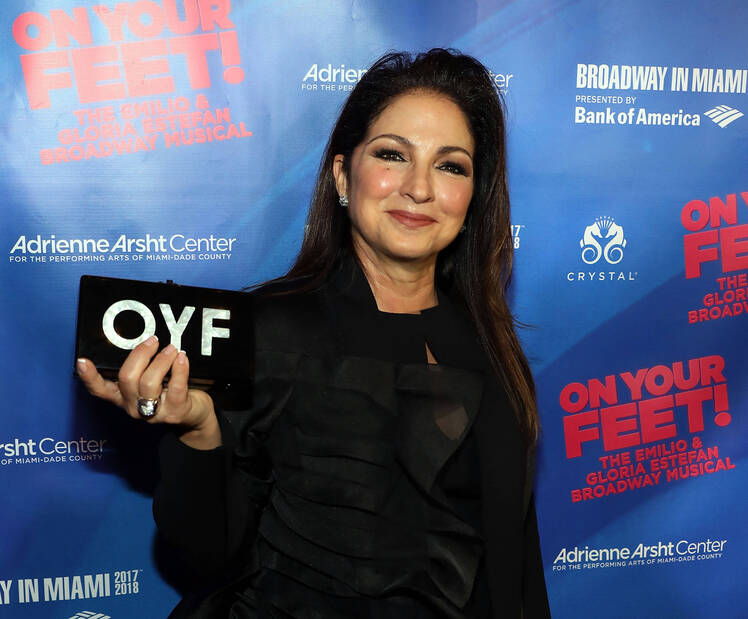 Gloria estefan on your feet miami