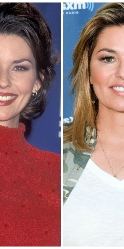 shania twain then now