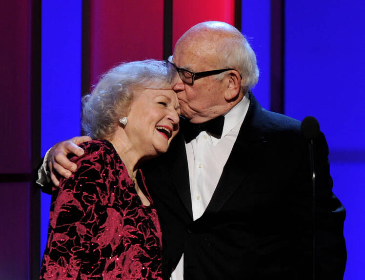 betty white ed asner getty images