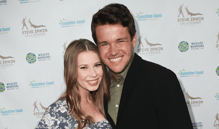 Bindi irwin chandler powell getty
