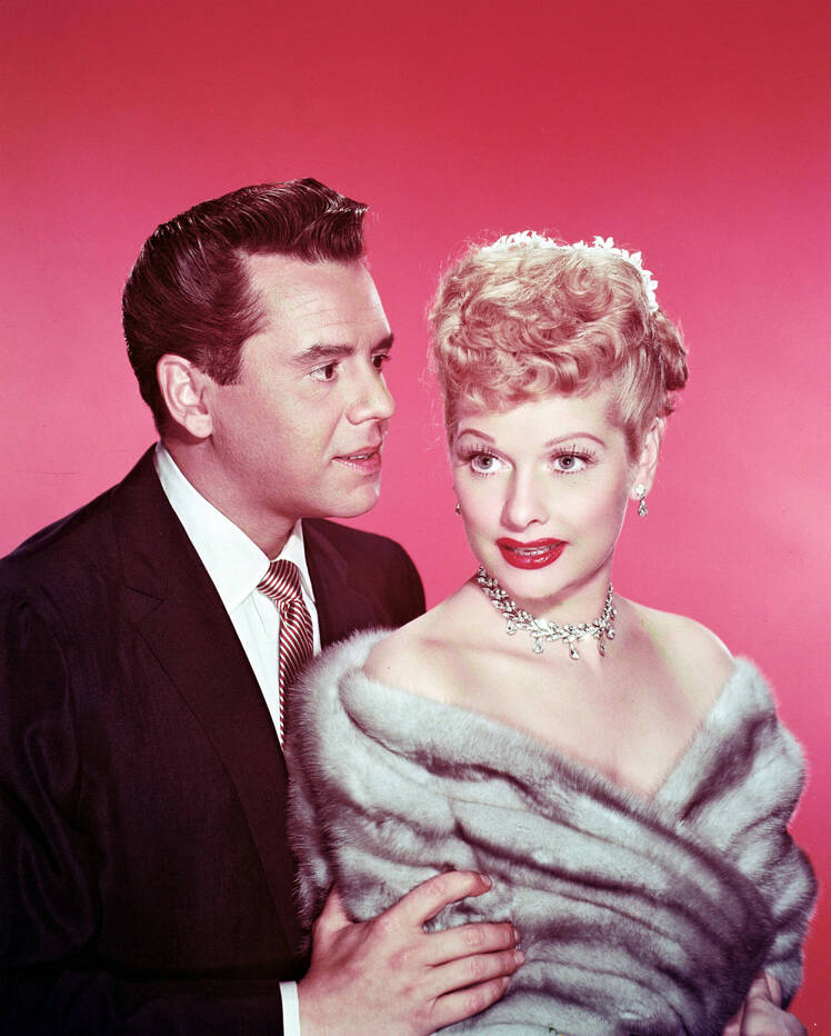 desi and lucy - getty