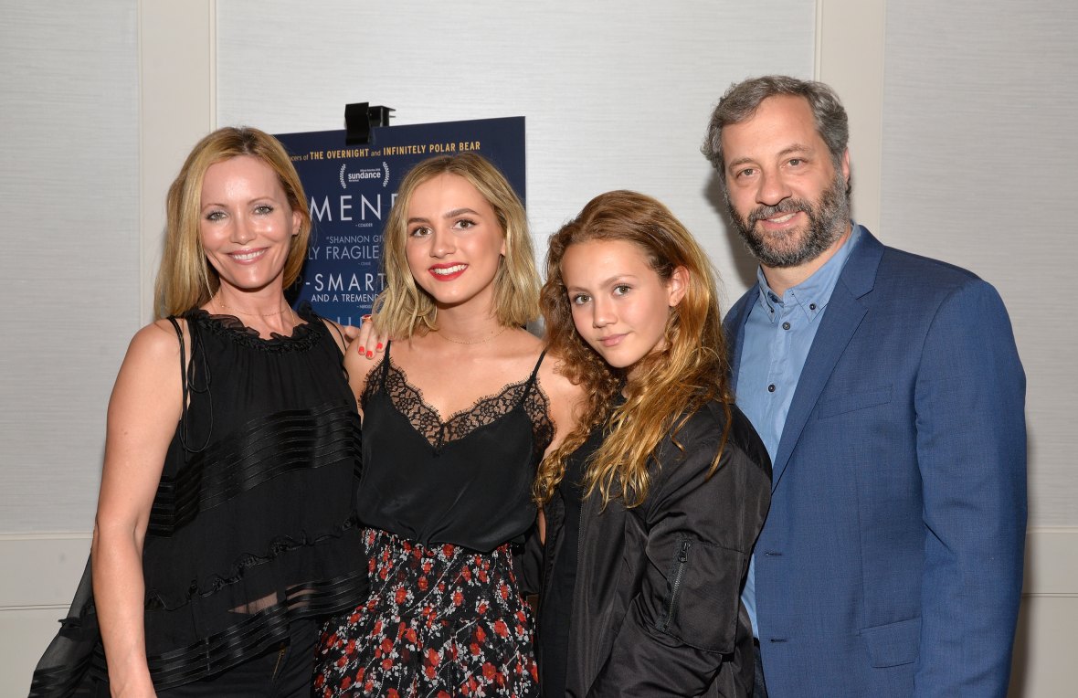 Judd Apatow: Proud papa at daughter Maude's premiere, Features