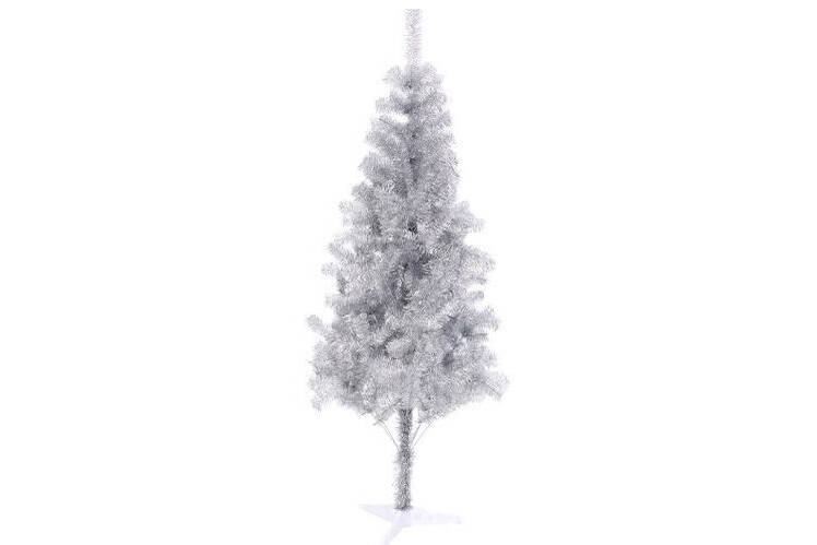 Silver christmas tree