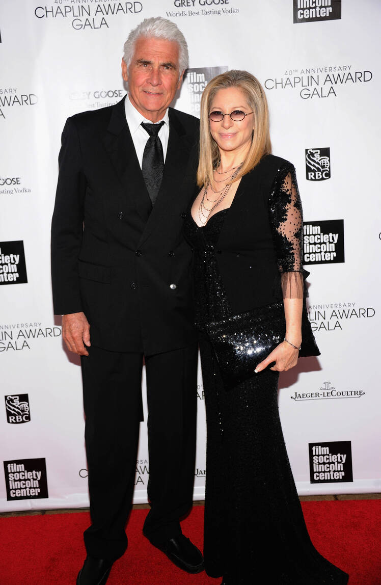 barbra streisand james brolin getty images