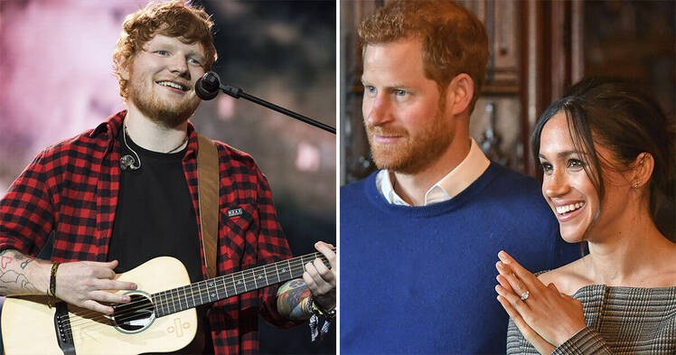 Ed sheeran royal wedding