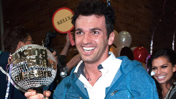 Tony dovolani dancing with the stars exit