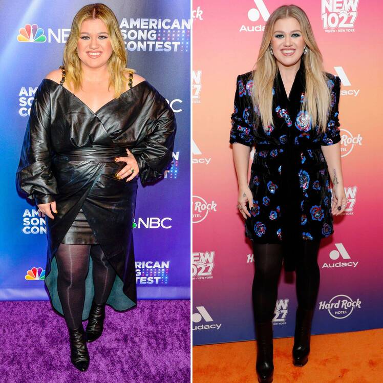 Kelly Clarkson's Weight Loss Transformation in Photos