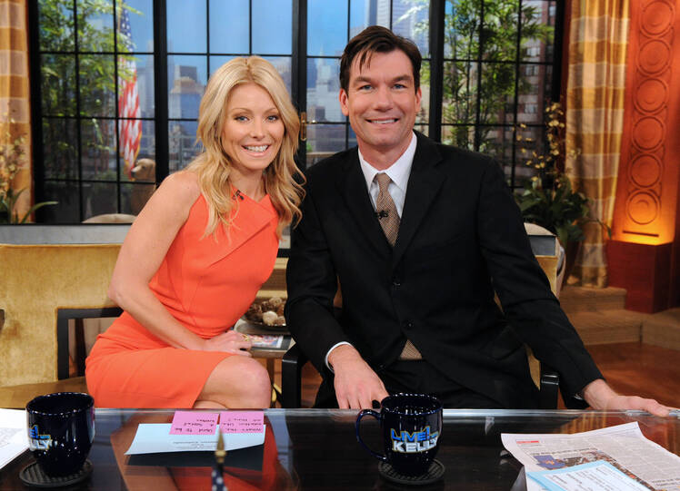 kelly ripa jerry o'connell getty images