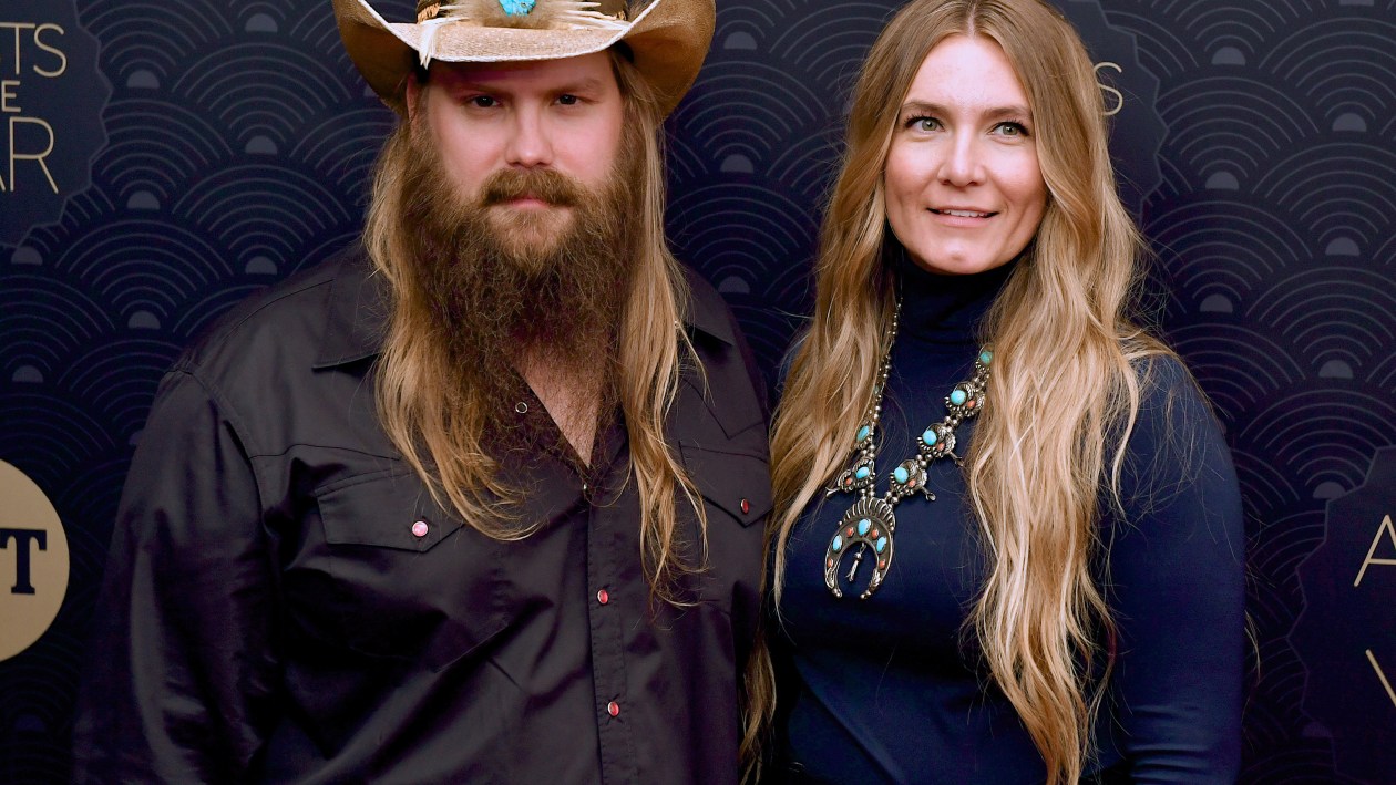 Chris Stapleton and His Wife Twins