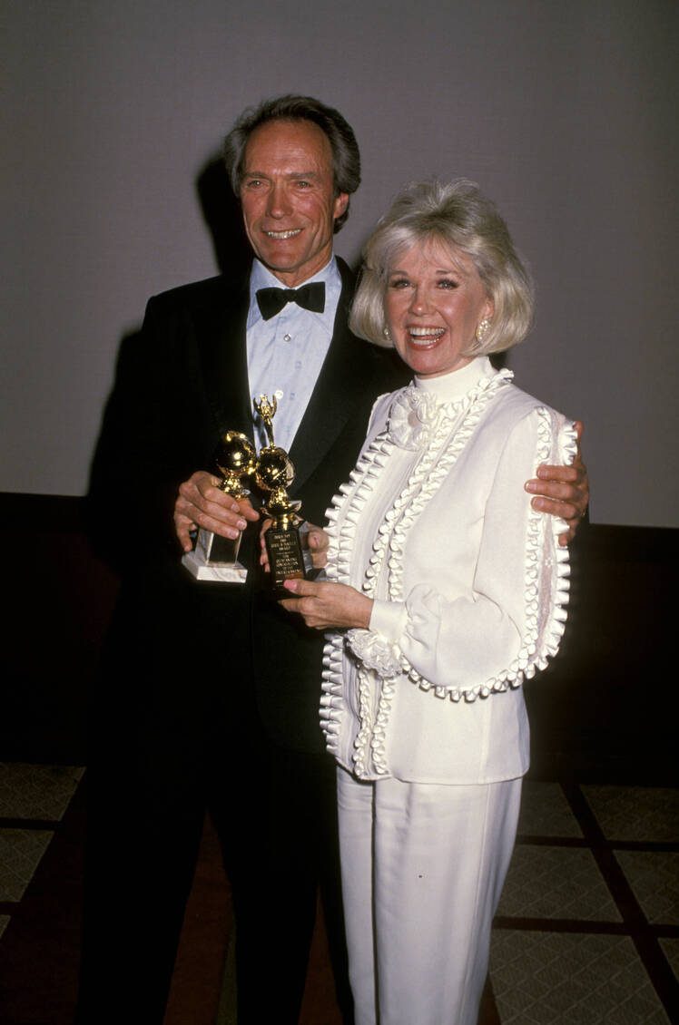 doris day and clint eastwood getty images