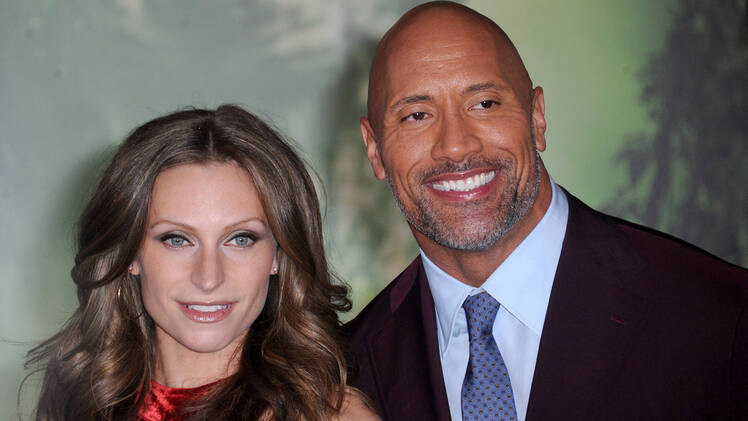 Dwayne the rock johnson baby girl