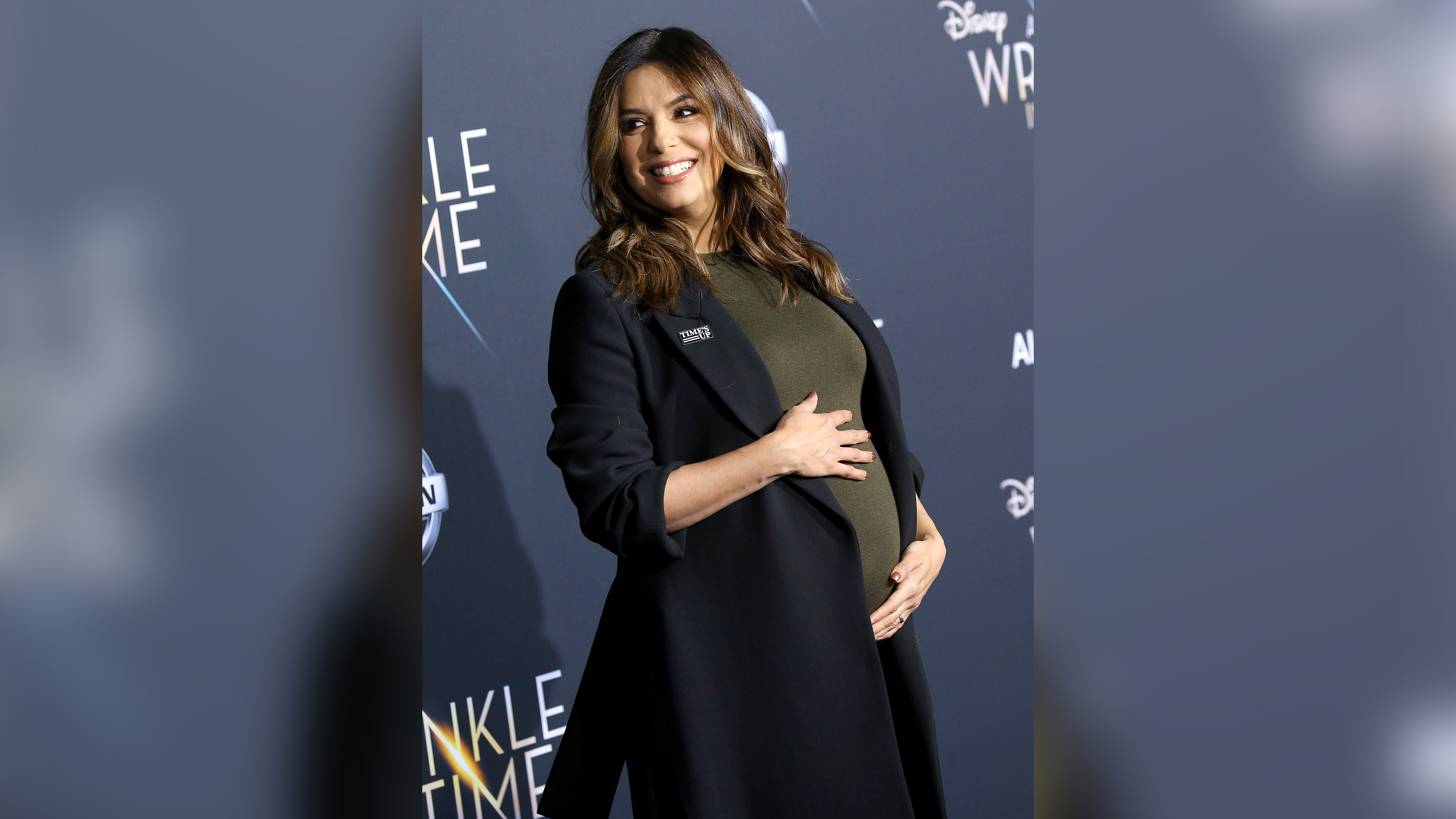 Pregnant Eva Longoria Is Making Baby Clothes for Her Unborn Child