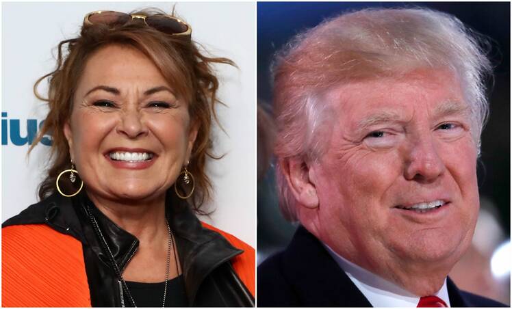 Roseanne barr donald trump teaser