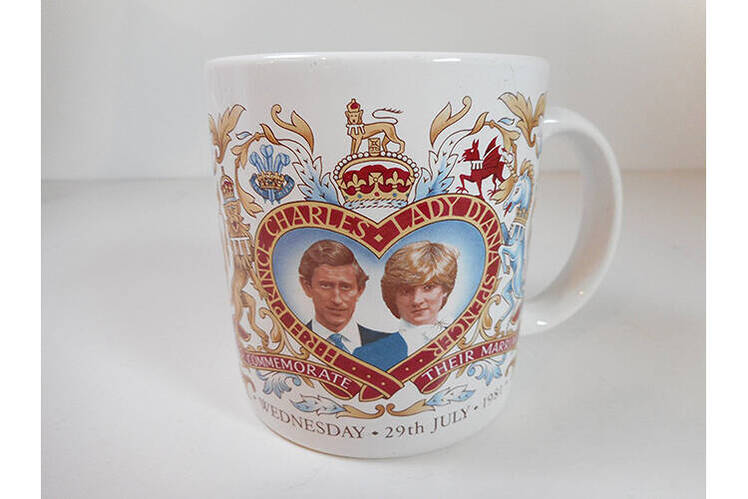 Charles diana wedding mug