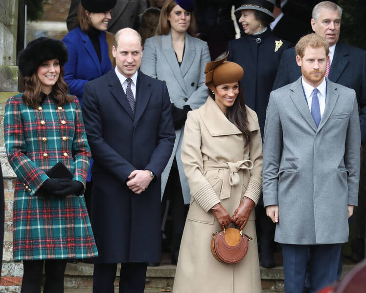 kate middleton prince william meghan markle prince harry getty images