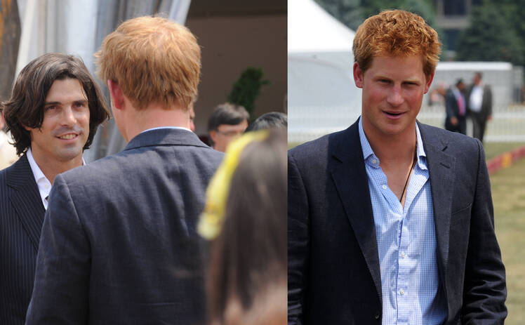 Prince harry bald spot watch 2010