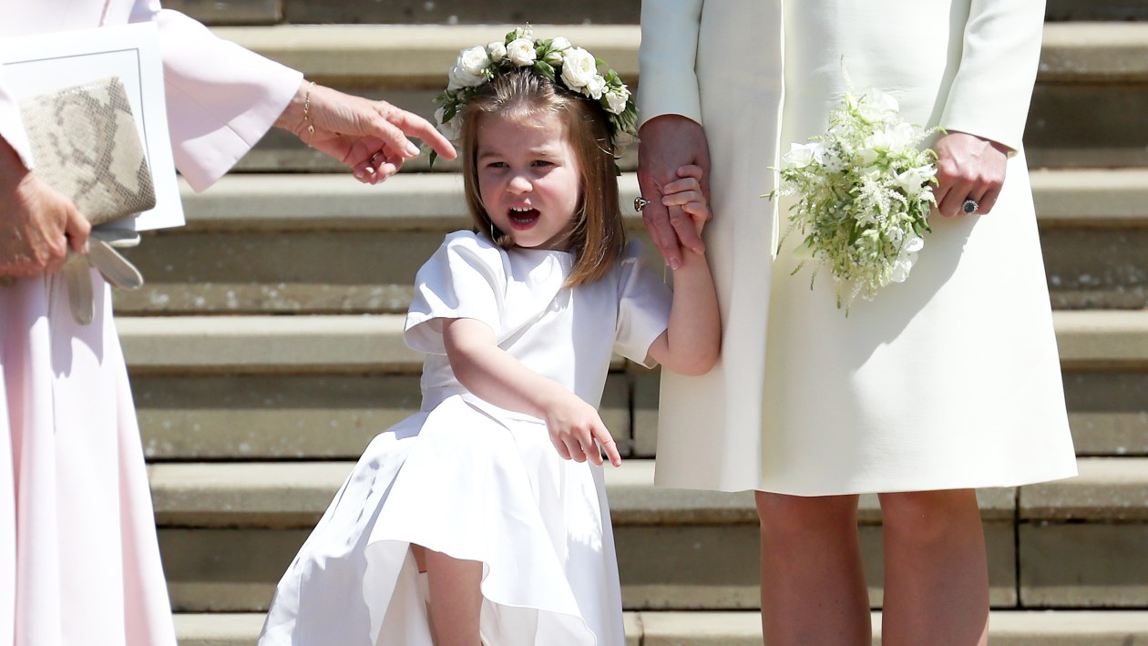 Princess Charlotte Was the Leader of the Bridesmaids at the Royal Wedding